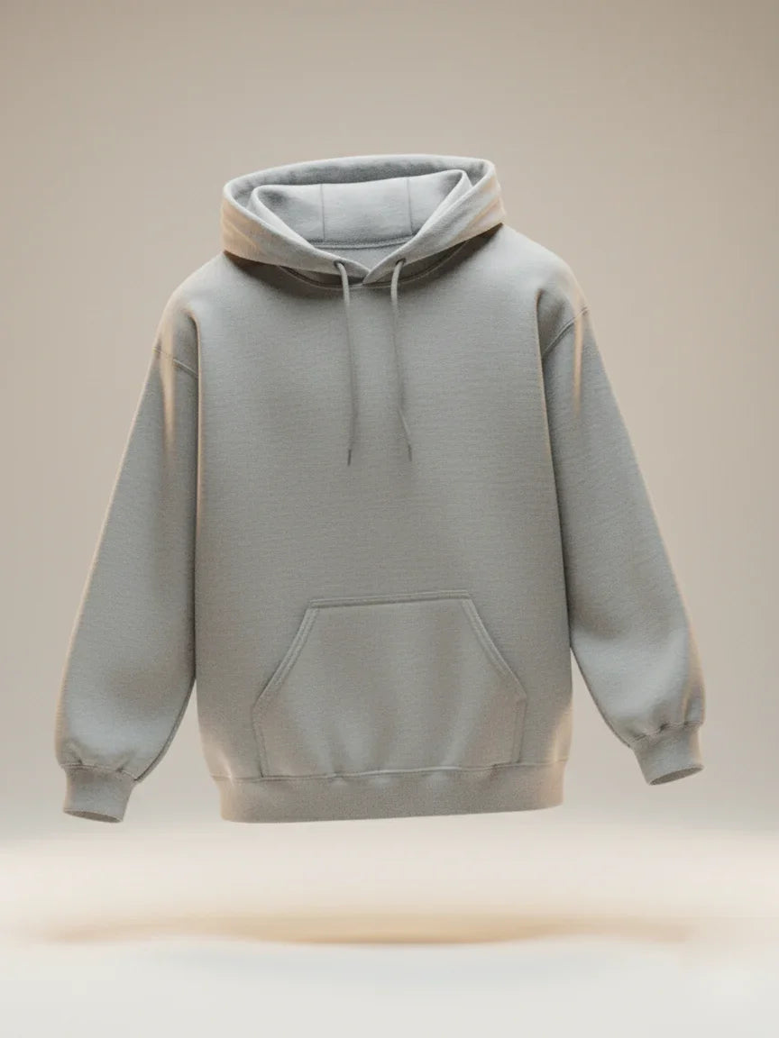 Unisex Classic Plain Hoodie – Everyday Comfort & Timeless Style