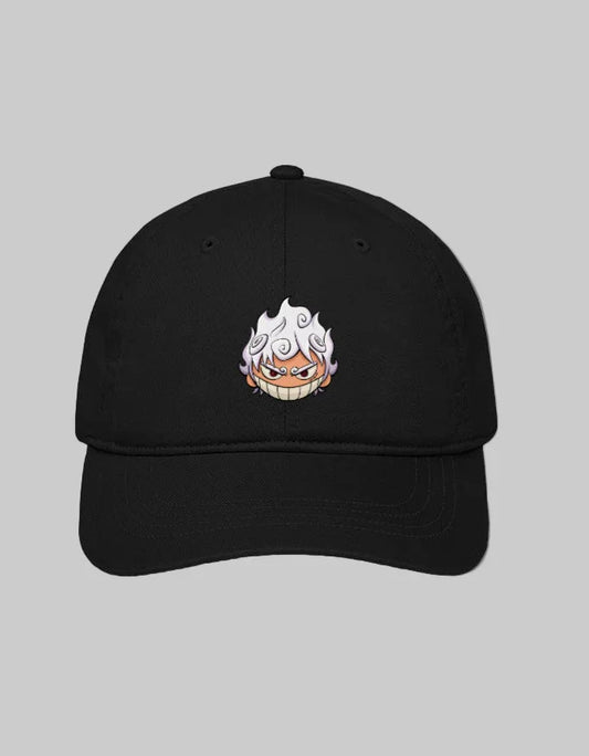 Black Anime Graphic Cap