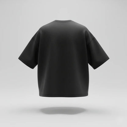 Oversized Unisex Zoro Anime Black T-Shirt