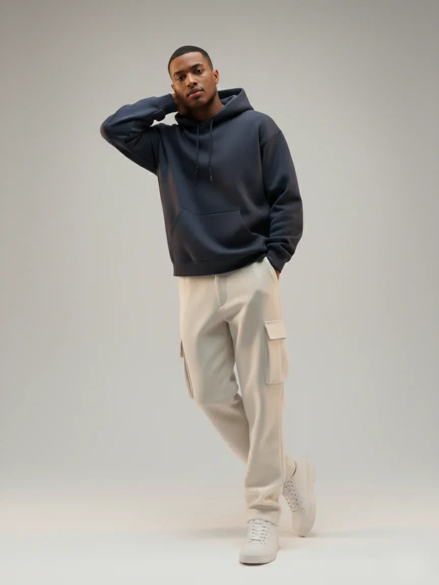 Unisex Classic Plain Hoodie – Everyday Comfort & Timeless Style