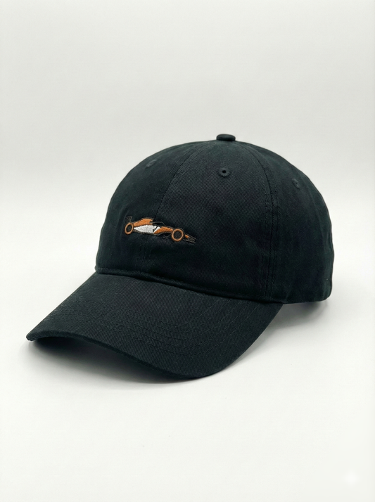 Premium Formula Racing Embroidered Black Cap – Unisex Streetwear
